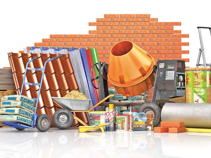 برنامج تسيير مخازن مواد البناء